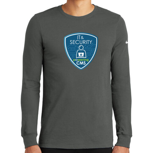 Nike Dri-FIT Cotton/Poly Long Sleeve Tee Thumbnail